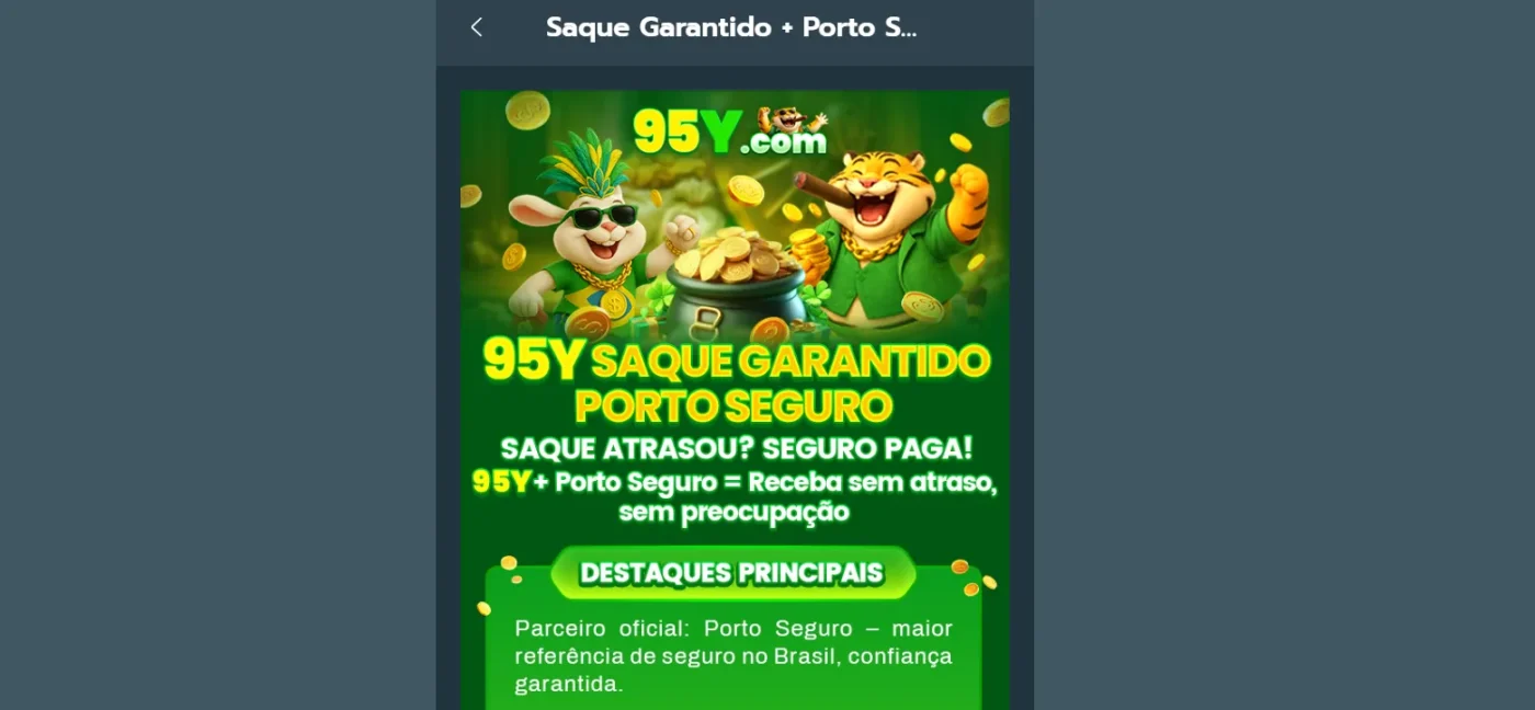 Perguntas frequentes sobre Promoção 95y