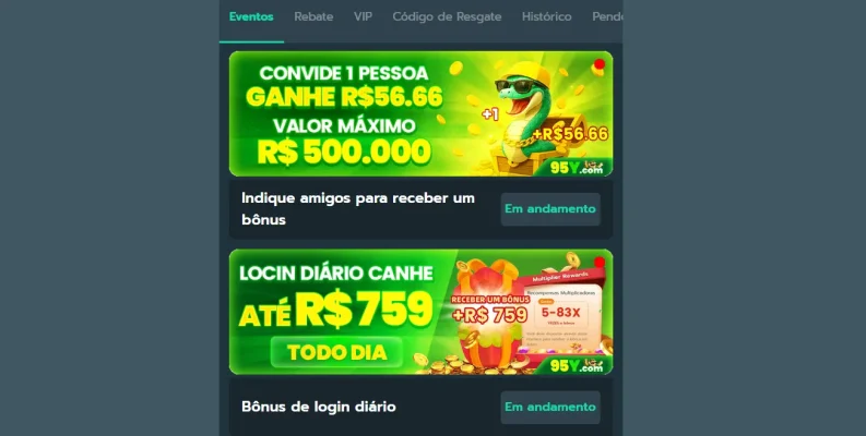 Promoção 95y